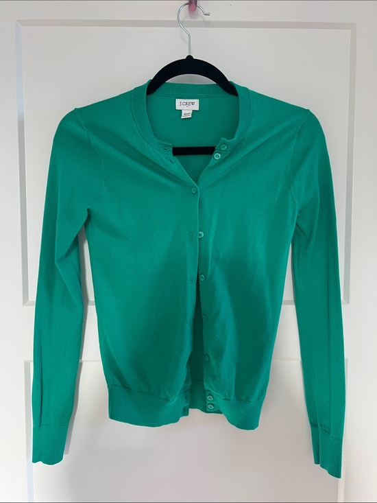J. Crew Sweaters - J. Crew Women’s Teal Green Button-Up Cardigan